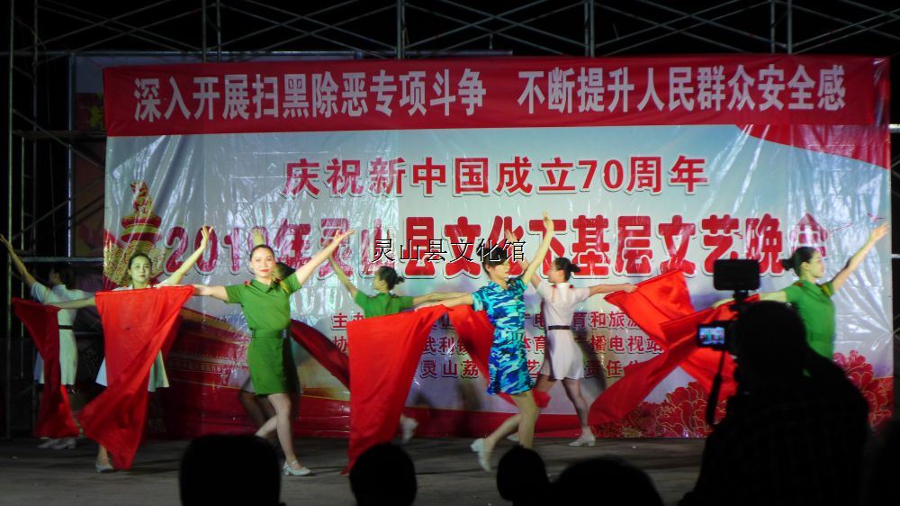 2019年灵山县文化下基层文艺晚会（武利鱼良））